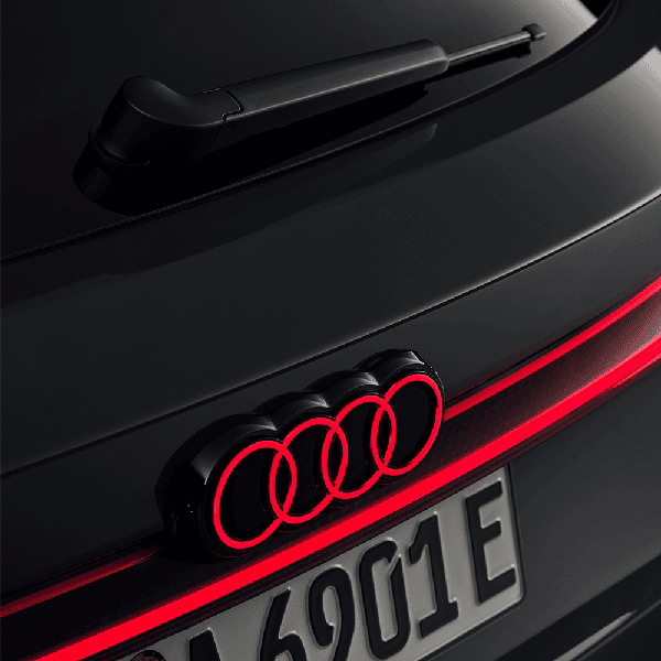 Audi Heckemblem.