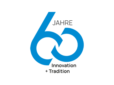 60 Jahre Kuhn + Witte Logo.