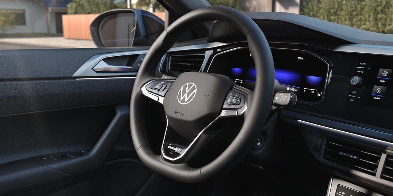 VW Taigo Innenraum und Cockpit.